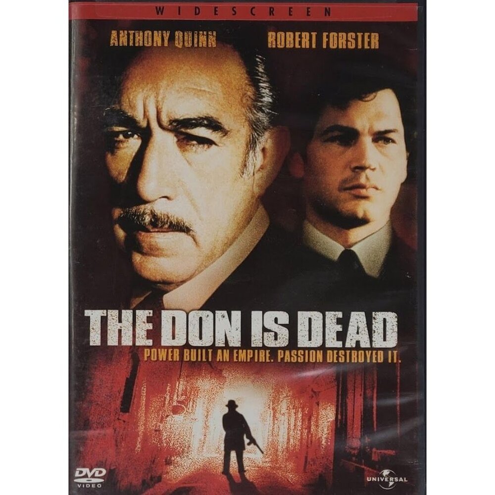 The Don Is Dead DVD 1973 Anthony Quinn Widescreen Universal